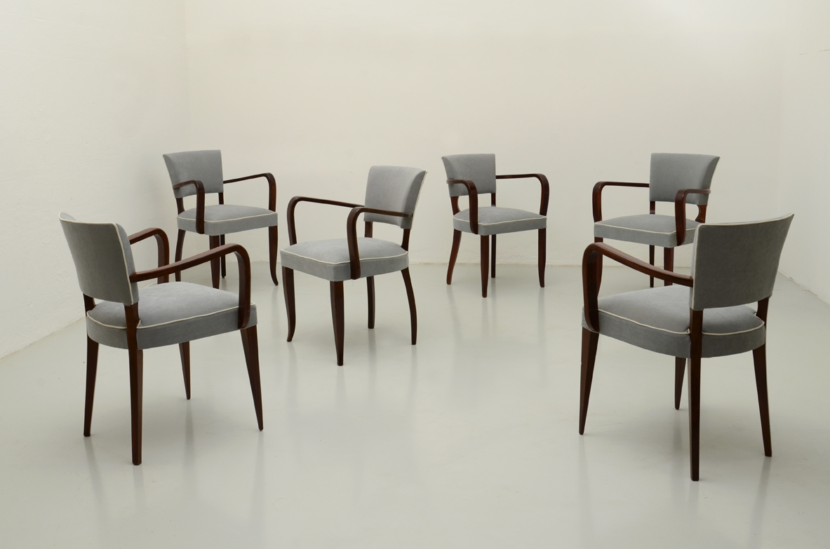 sedie art deco vintage modernariato