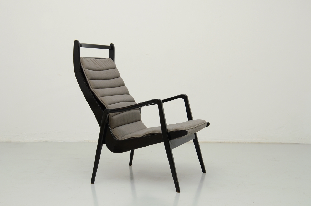 Poltrona nello stile di Ponti, 1950ca.