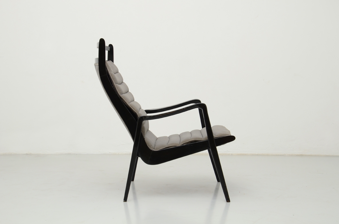 Poltrona nello stile di Ponti, 1950ca.