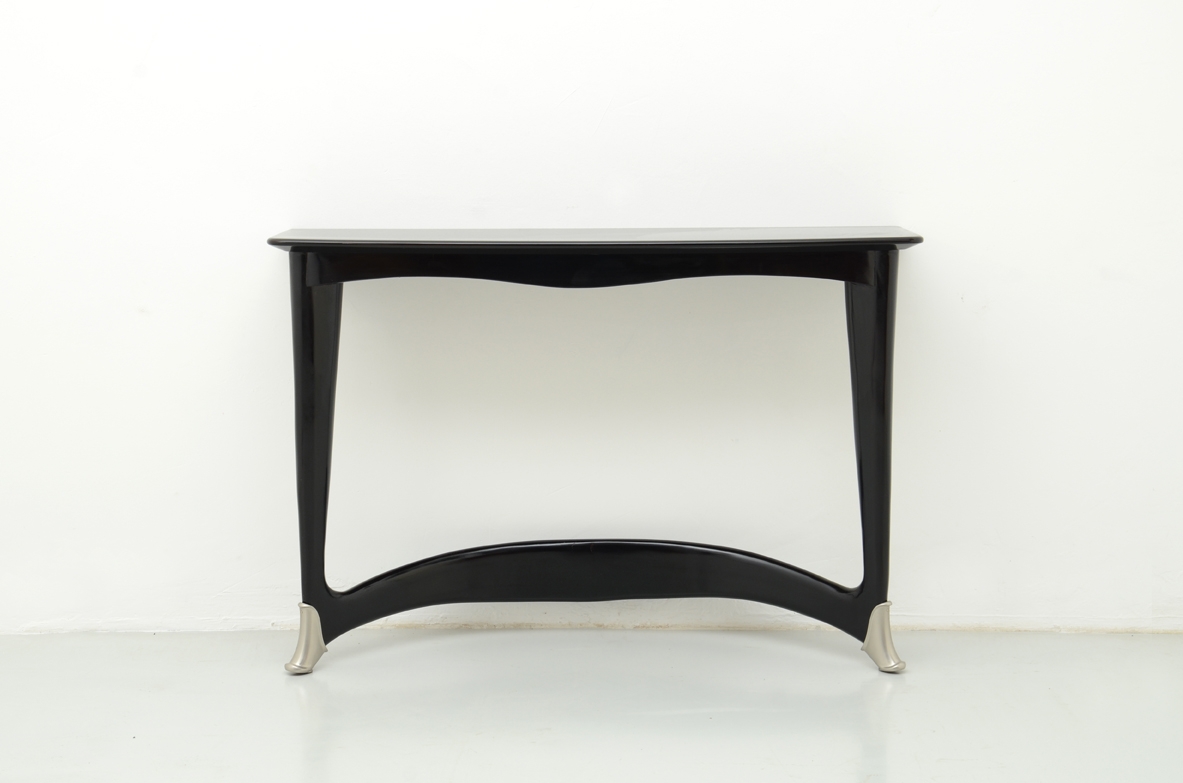 Due console in mogano, attr. Guglielmo Ulrich 1940ca.
