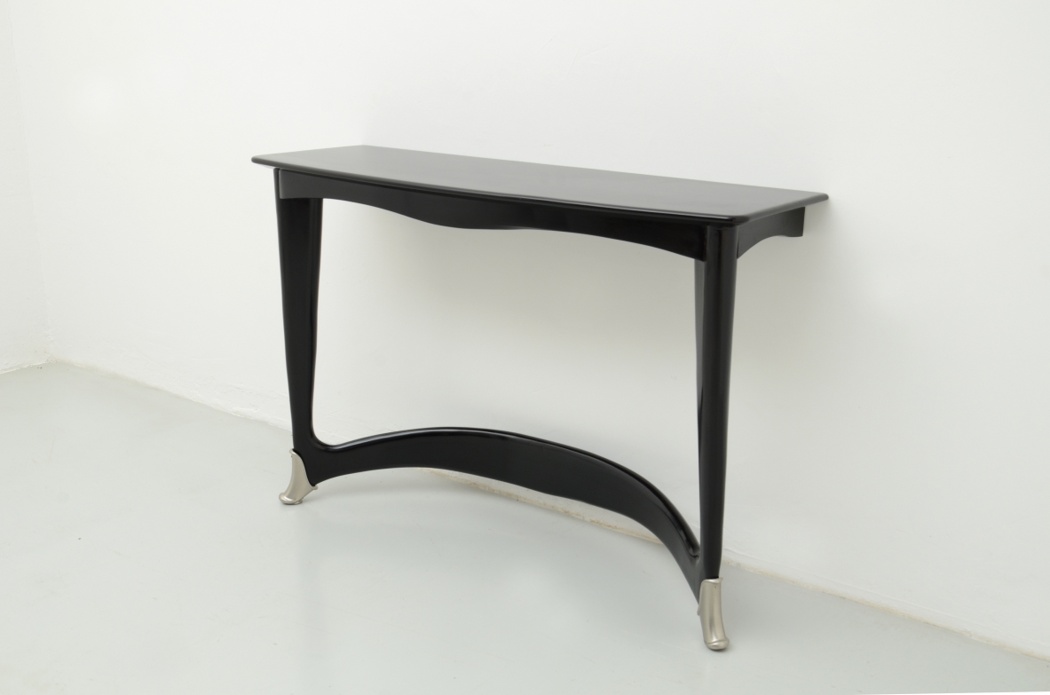 Due console in mogano, attr. Guglielmo Ulrich 1940ca.