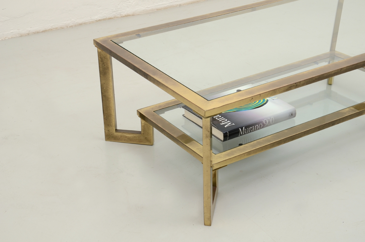 Romeo Rega tavolino modernariato in ottone