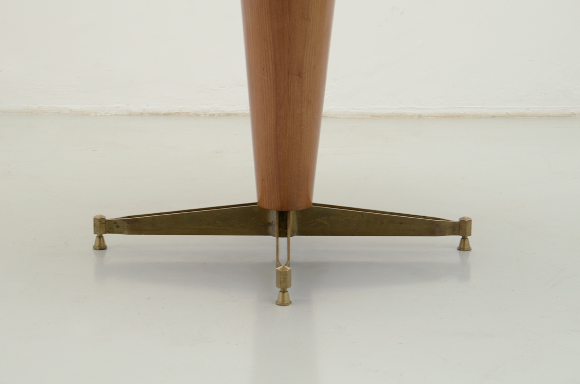 Vintage round dining table Italy 1950's