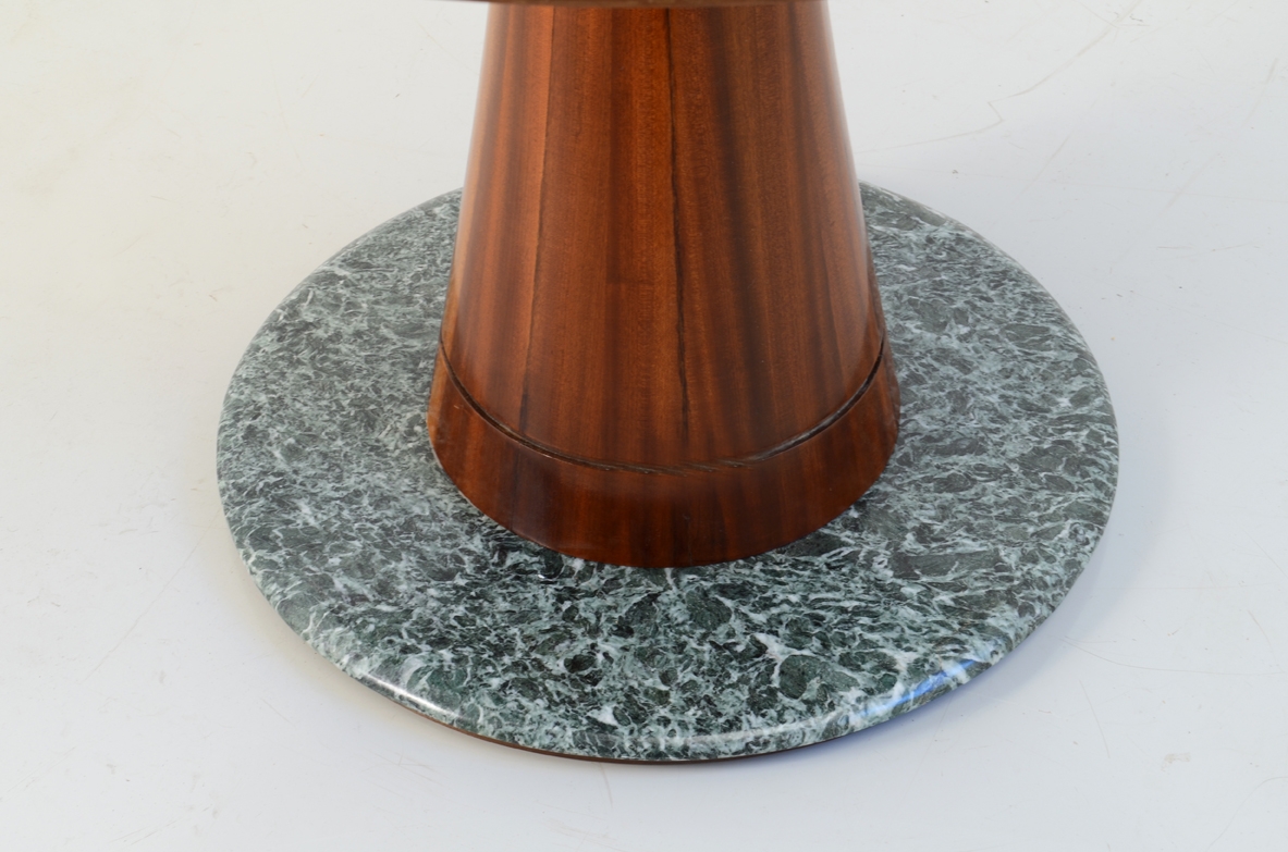Vintage table in marble shopping Milan