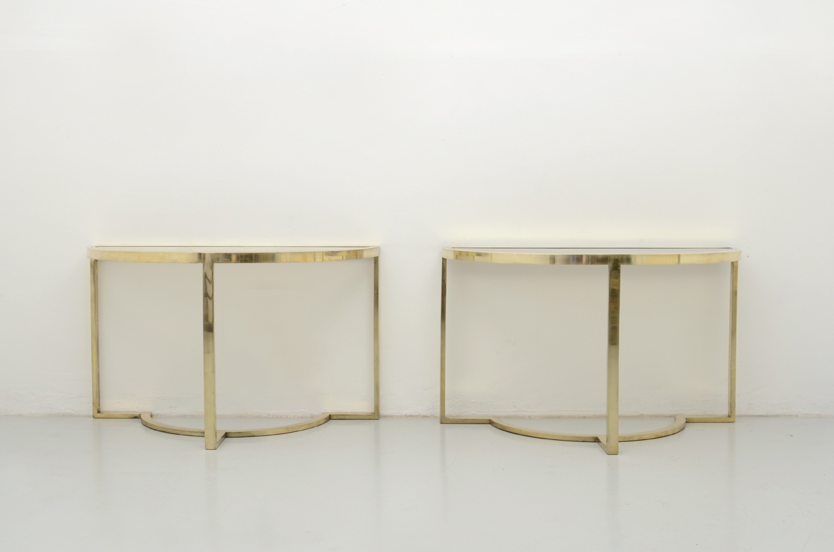 Coppia di console galleria modernariato Milano