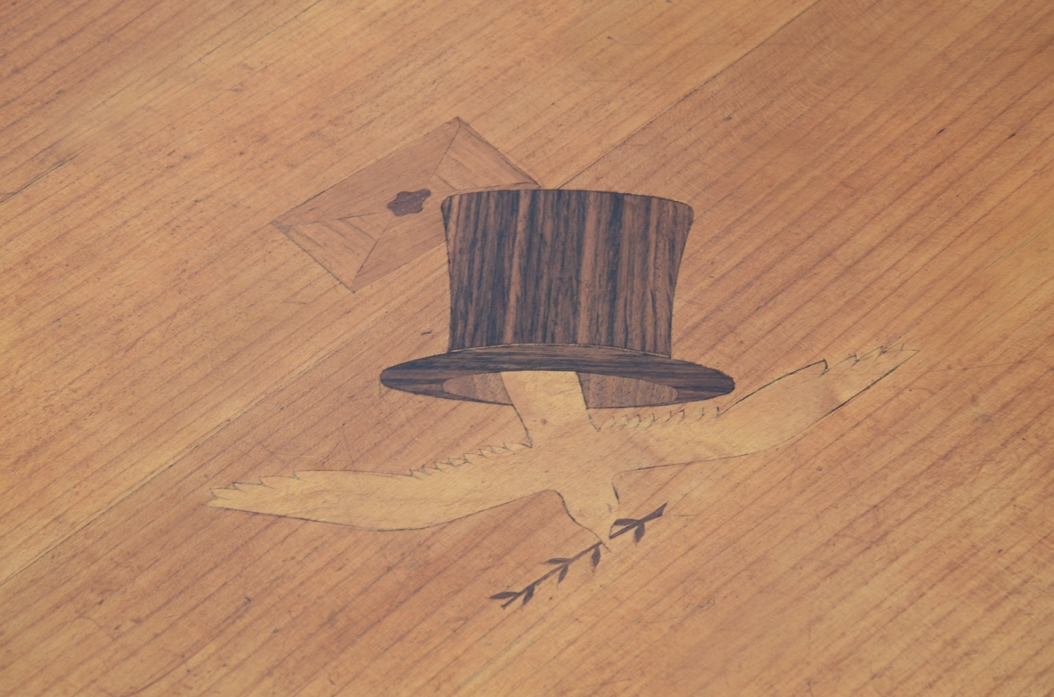 Osvaldo Borsani, rare 1950's game table designed and produced in a very few examples by Arredamenti Borsani. 