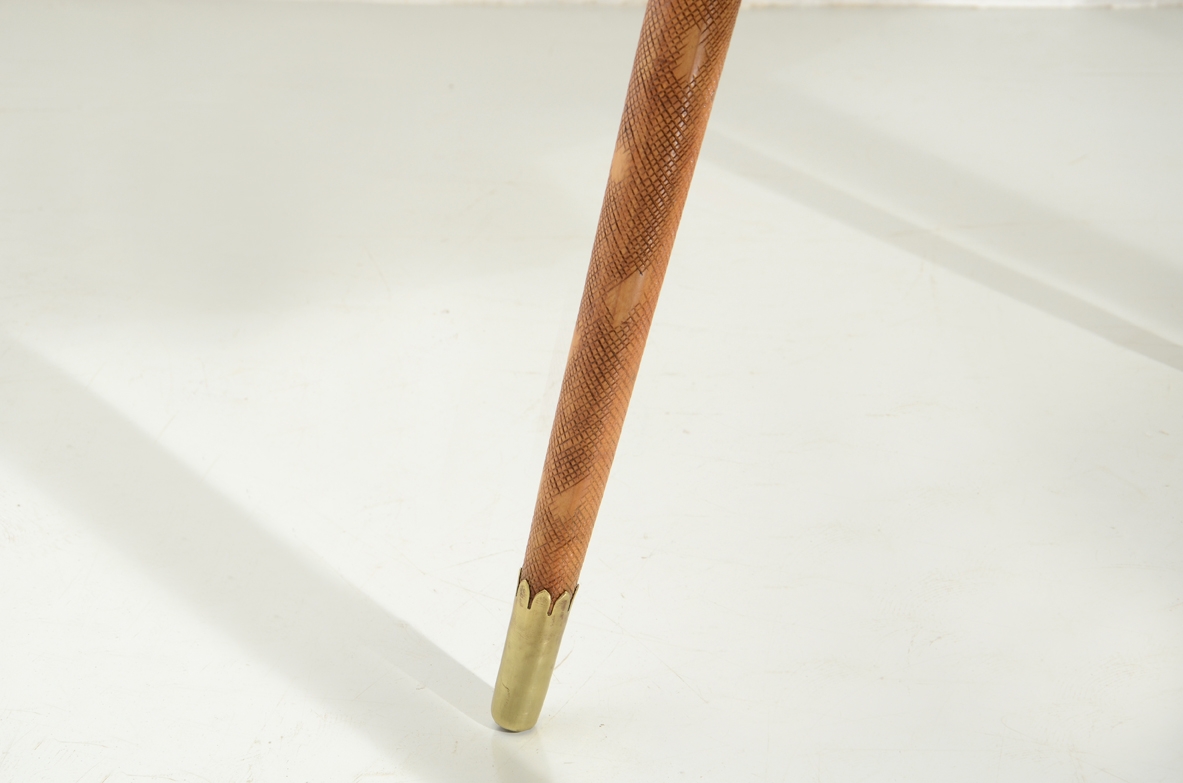Osvaldo Borsani, rare 1950's game table designed and produced in a very few examples by Arredamenti Borsani. 