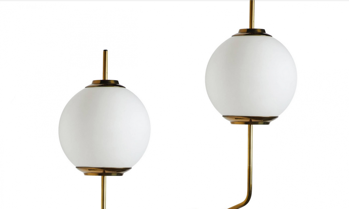 Luigi Caccia Dominioni, pair of LP11 wall lights