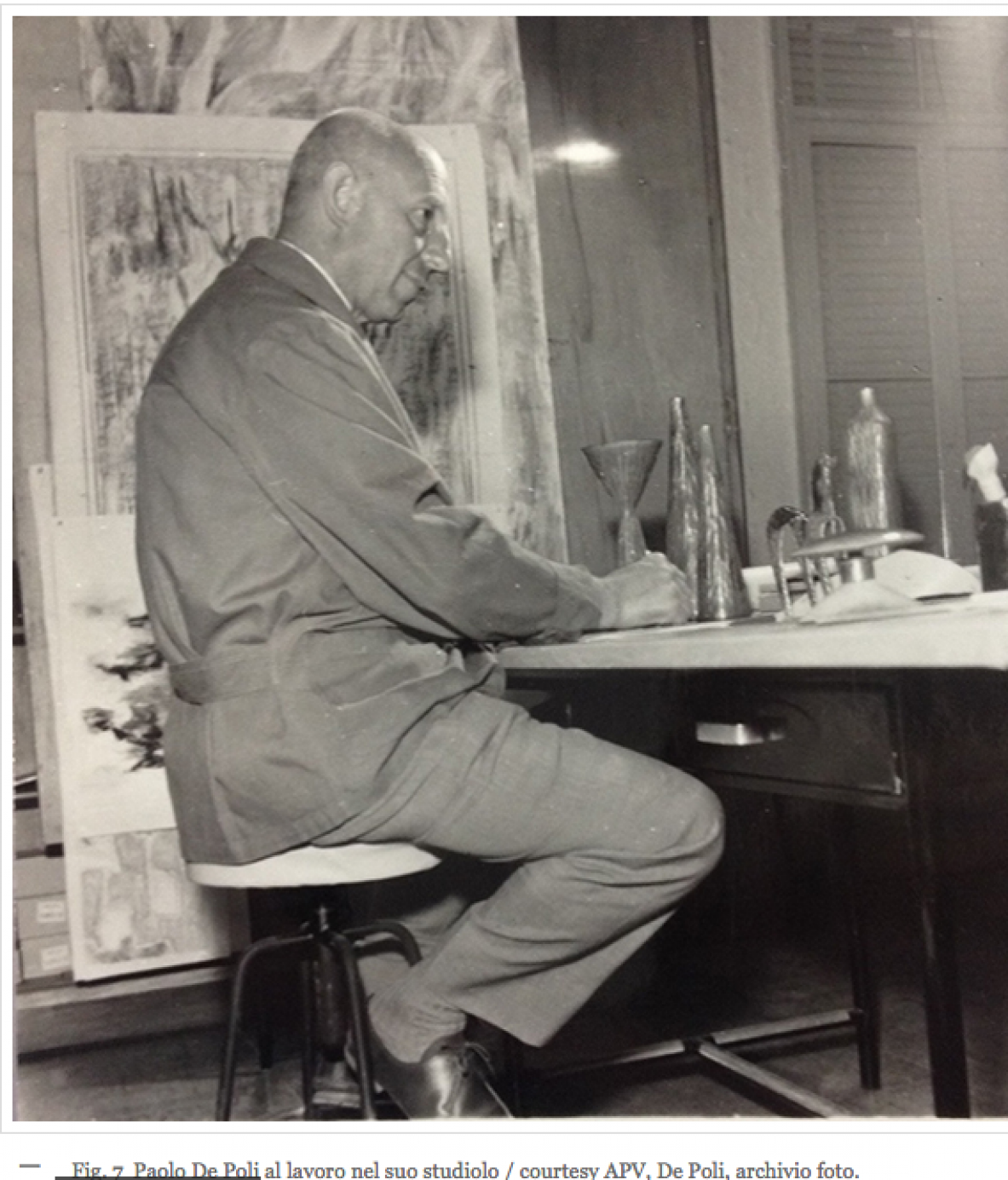 Paolo de Poli, email on copper rare 1950's