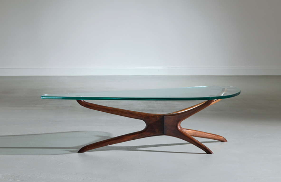 Important low table by Vladimir Kagan. Usa 1955 ca.