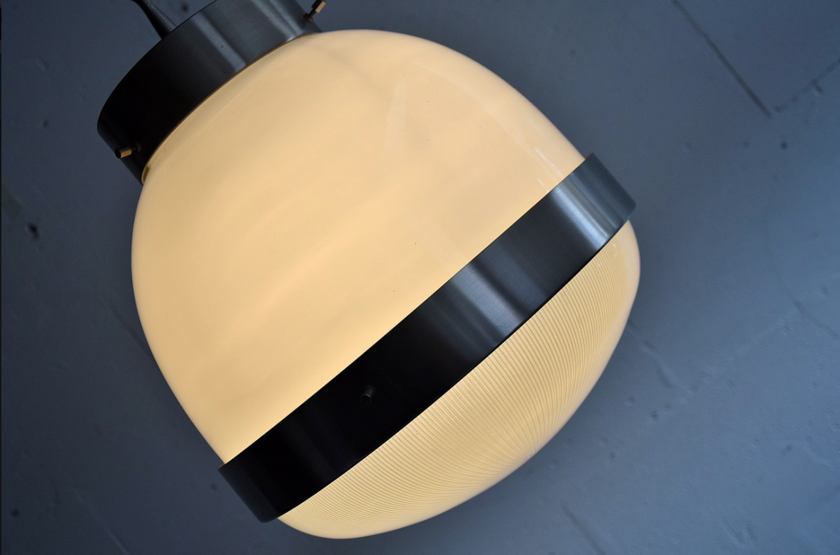 Sergio Mazza, set of 3 pendant lamps mod. 