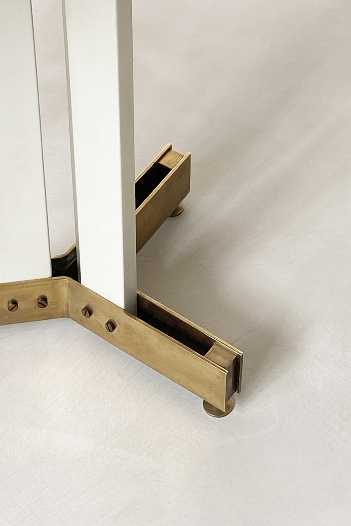 Center table / writing desk in the style of Ignazio Gardella
