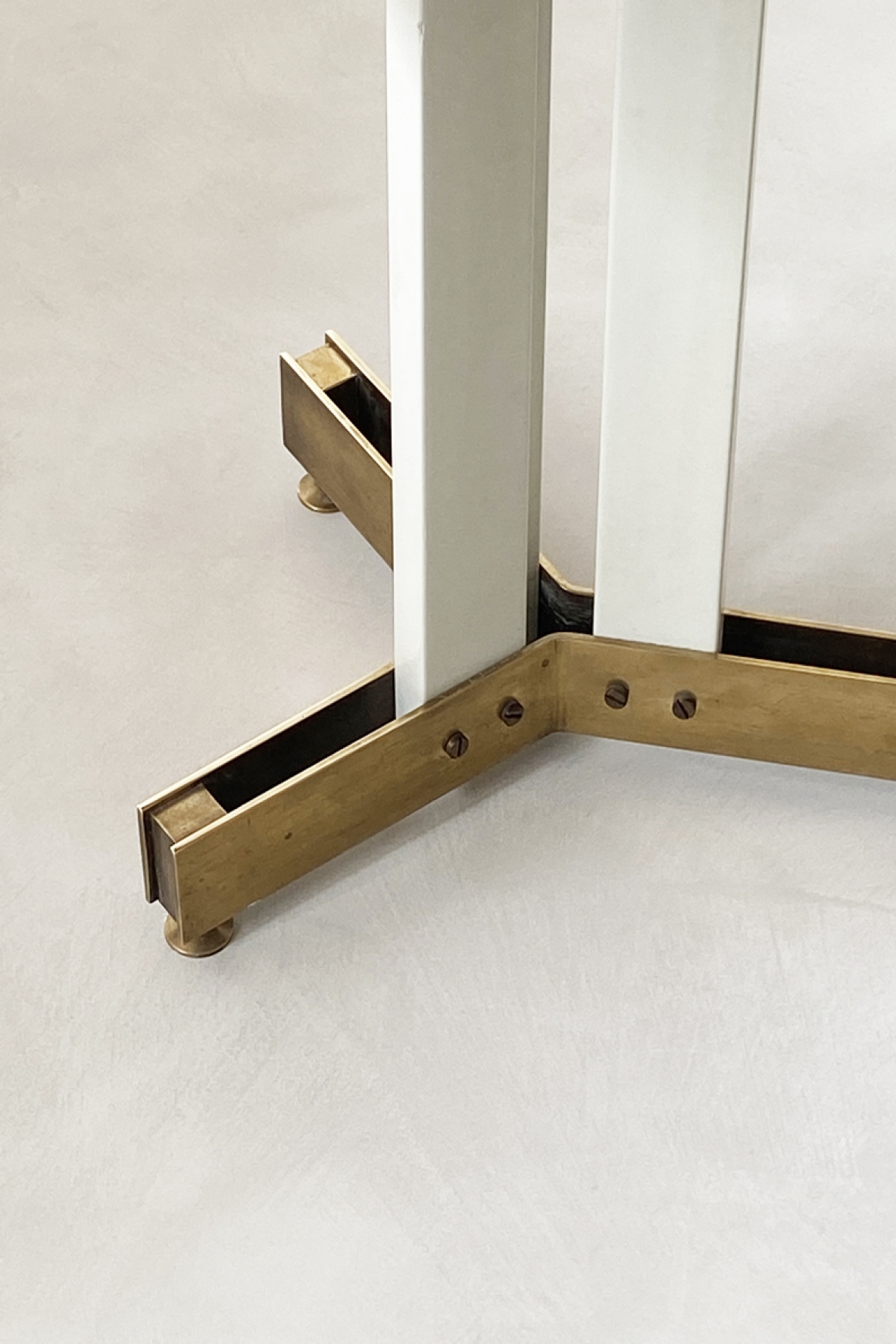 Center table / writing desk in the style of Ignazio Gardella