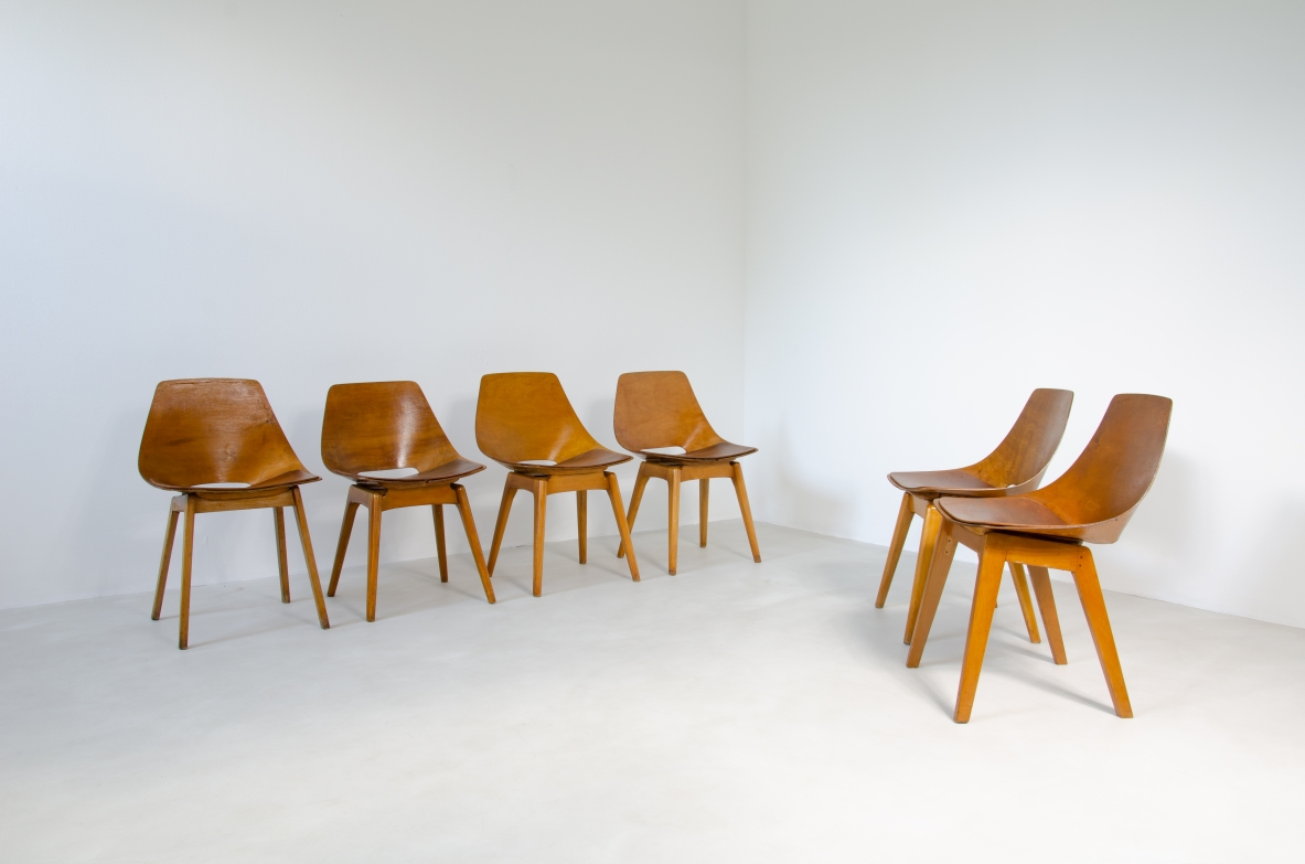 Pierre Gauriche, set of 6 