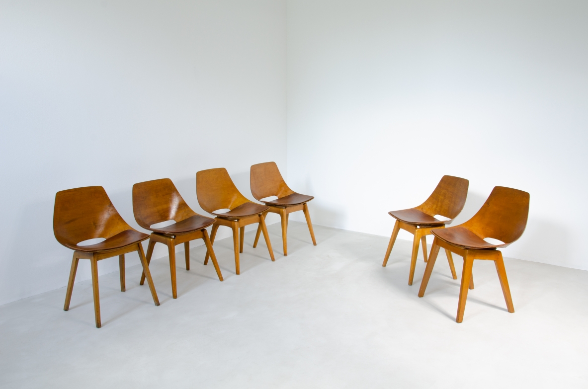 Pierre Gauriche, set of 6 