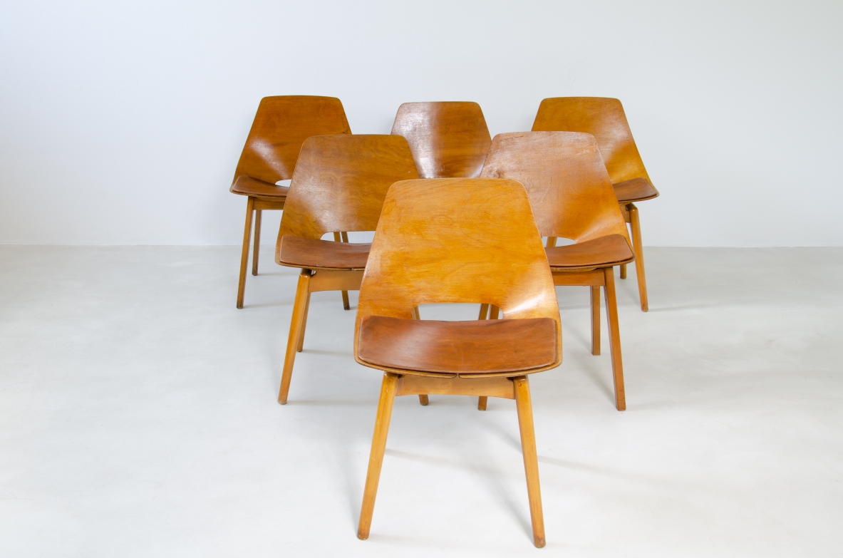 Pierre Gauriche, set of 6 