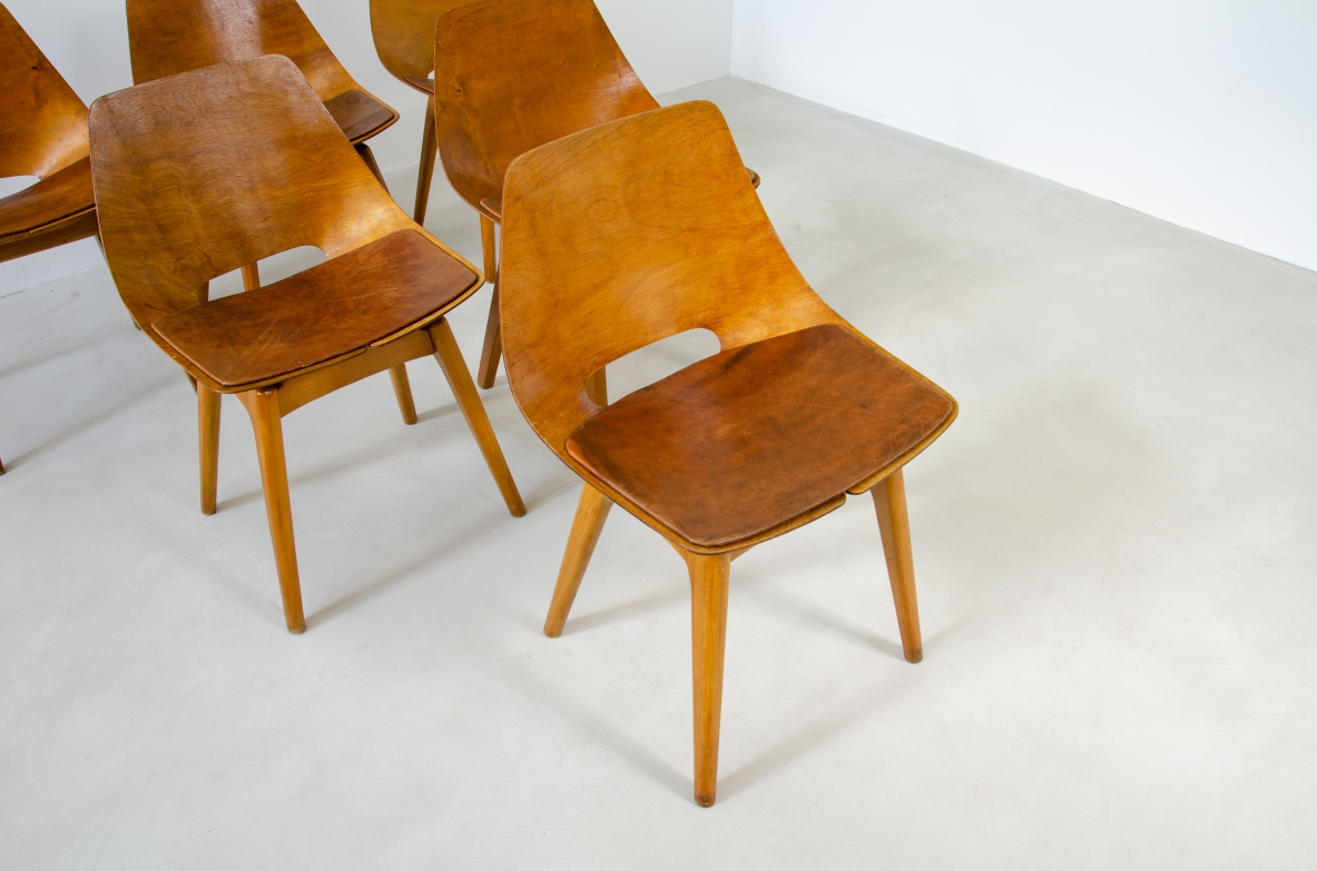 Pierre Gauriche, set of 6 