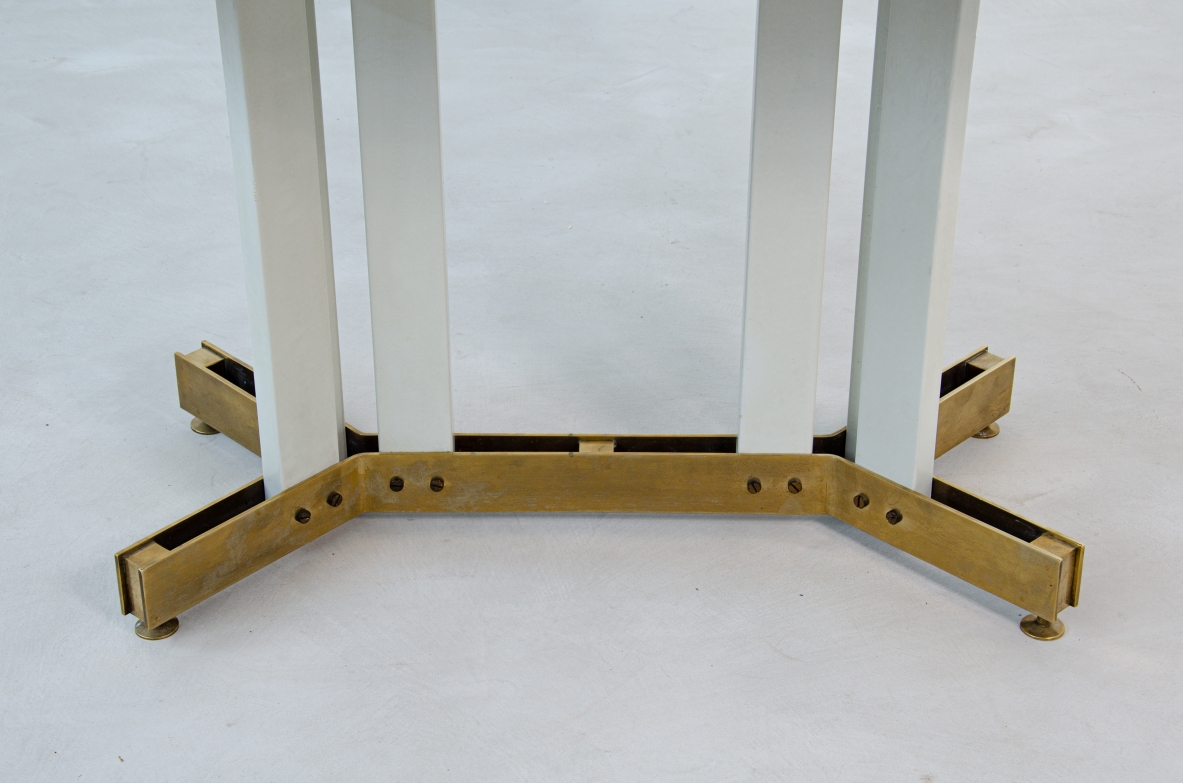 Table / writing desk in the style of Ignazio Gardella. 