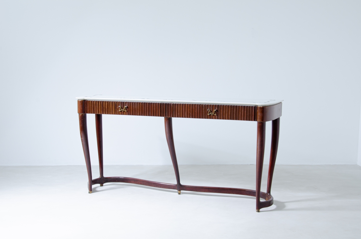 Osvaldo Borsani, console modello 7103, Prod. ABV per Casa Schuela 1949.