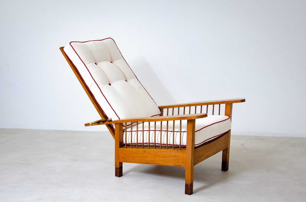 Gustav Stickley (1858–1942)  Coppia di poltrone New York, Stati Uniti, 1920ca.