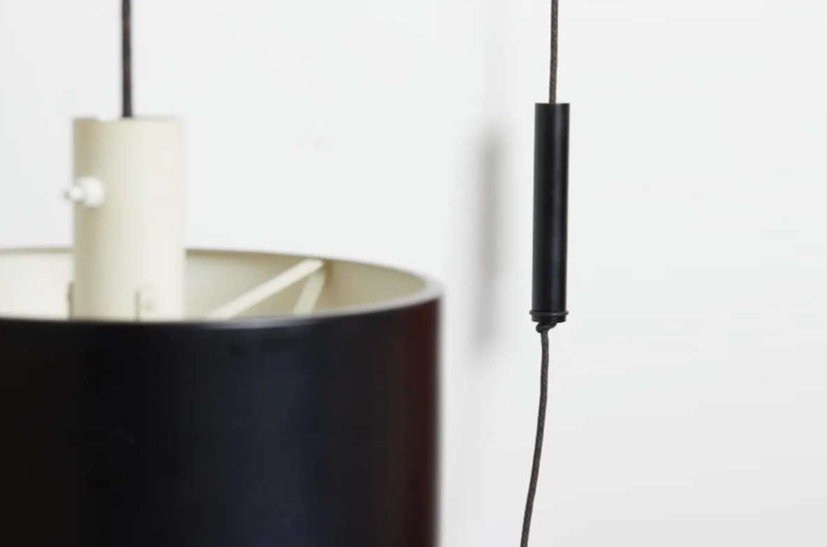 Gaetano Scolari. Rare telescopic lamp mod. 2061. Stilnovo production, 1954