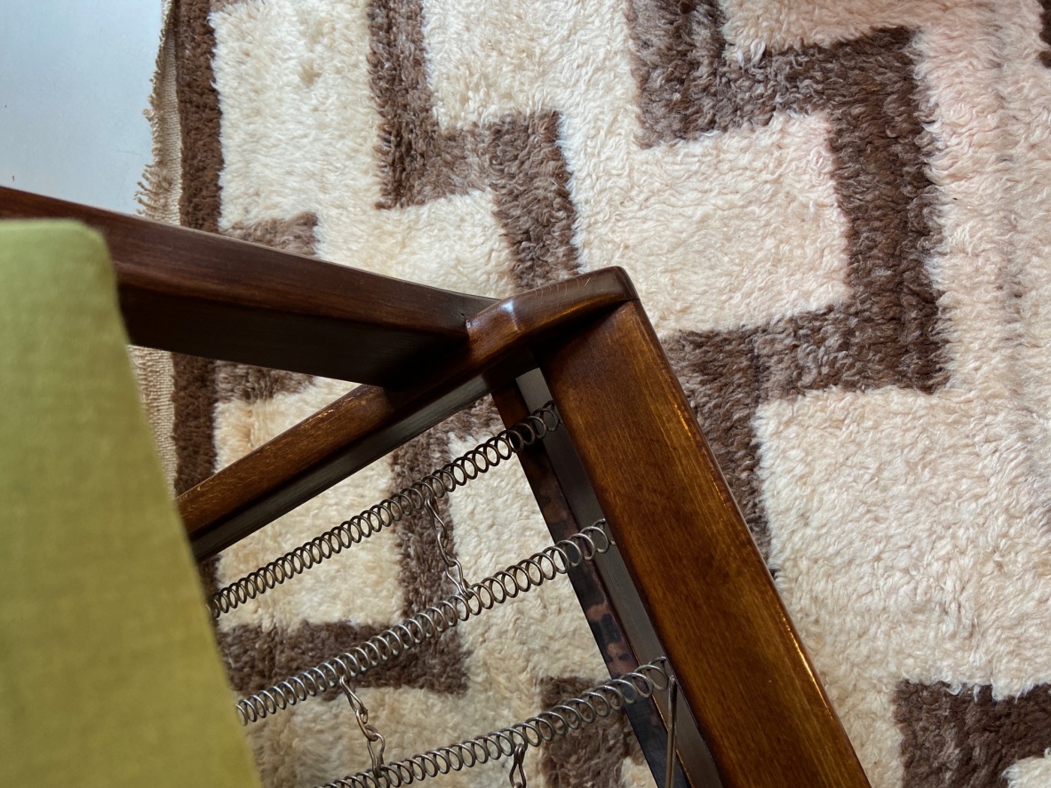 Gio Ponti, coppia di poltrone modello 516 per Cassina anni 50