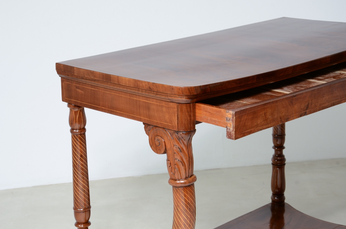 Rara coppia di console epoca Carlo X 1830