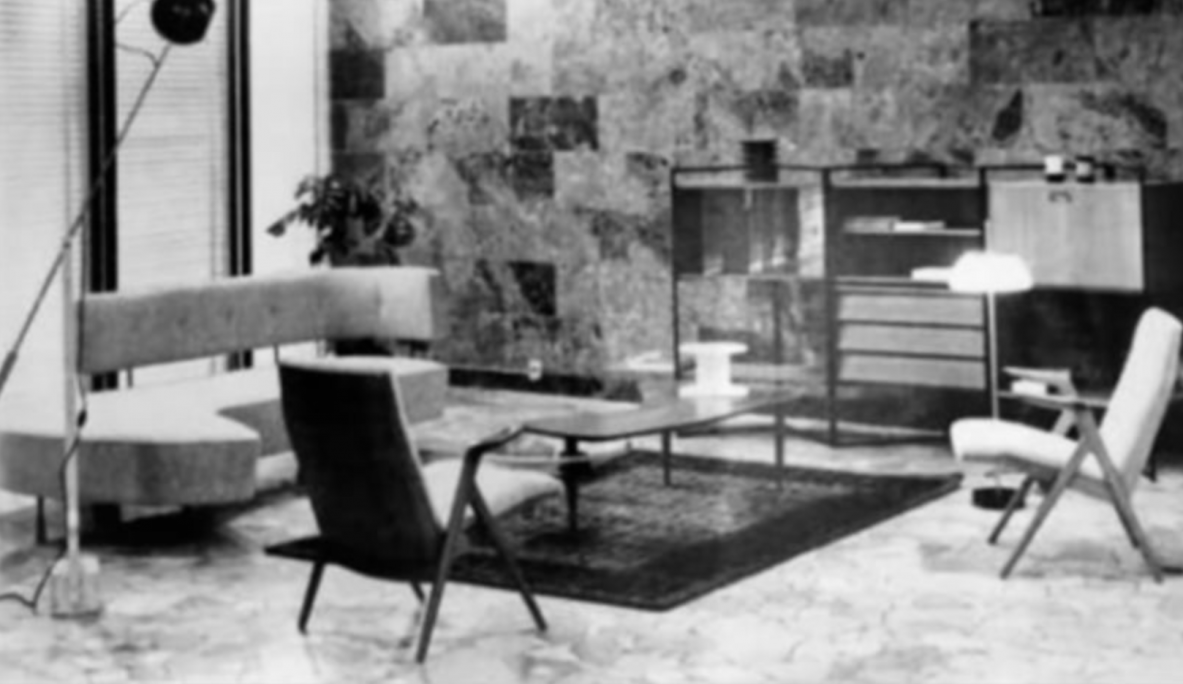 Taichiro Nakai  Rara coppia di poltrone in ciliegio 1955 Cantù