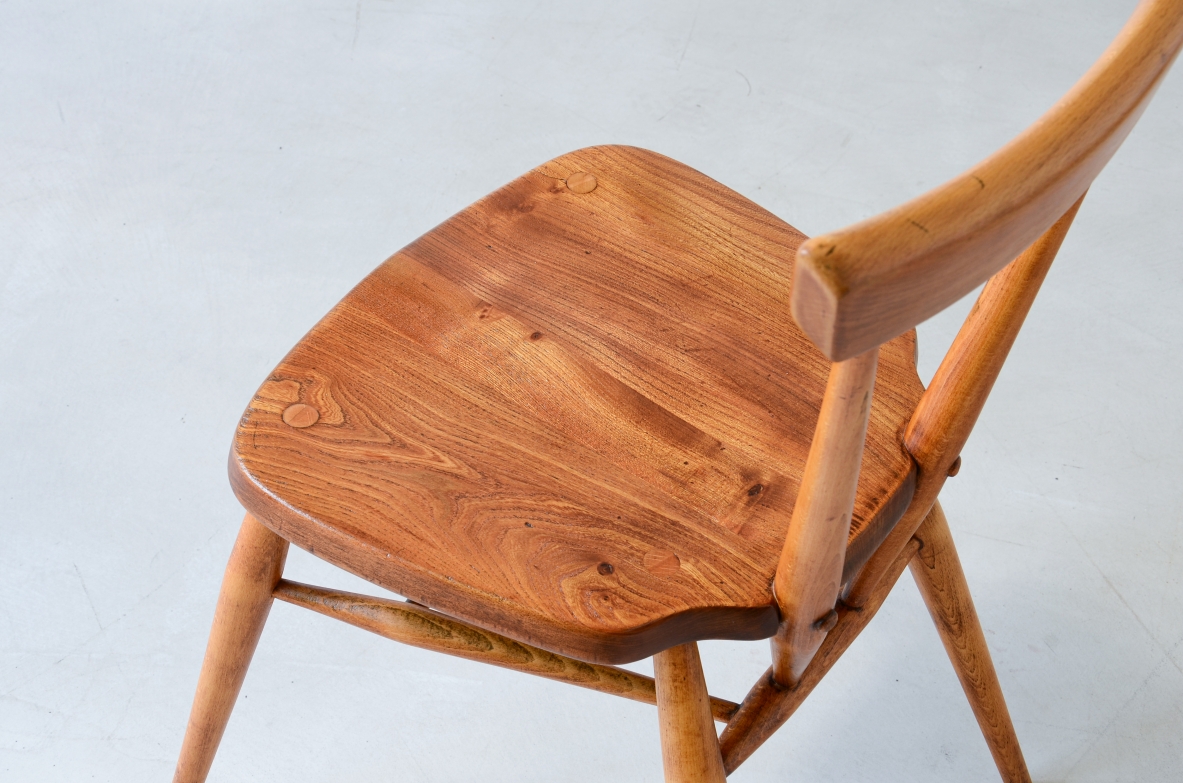 Paul McCobb  Set of 6 refined oak chairs.  Uk manufacture, 1950's.