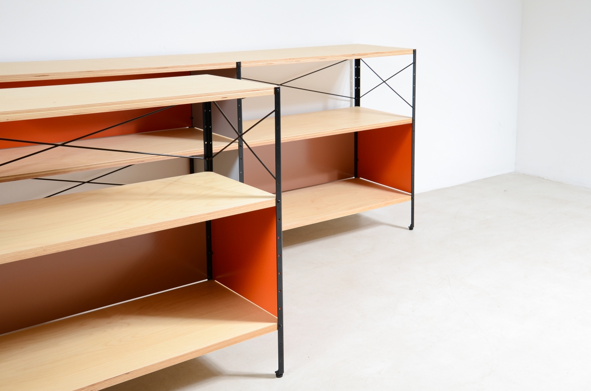 Charles and Ray Eames  Libreria componibile a 3 oppure a 6 piani