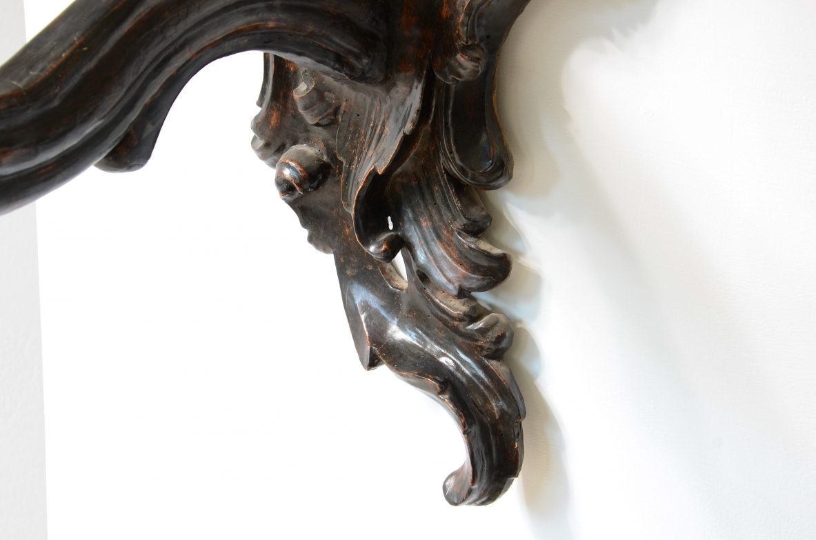 splendid Venetian palace torch holders, Rococco 1730-1750.