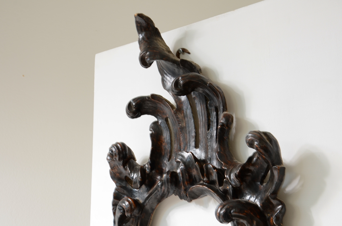 splendid Venetian palace torch holders, Rococco 1730-1750.