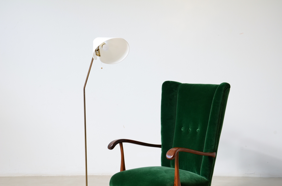 Rare model G-191 reading lamp. Bergboms, Sweden, ca. 1960.