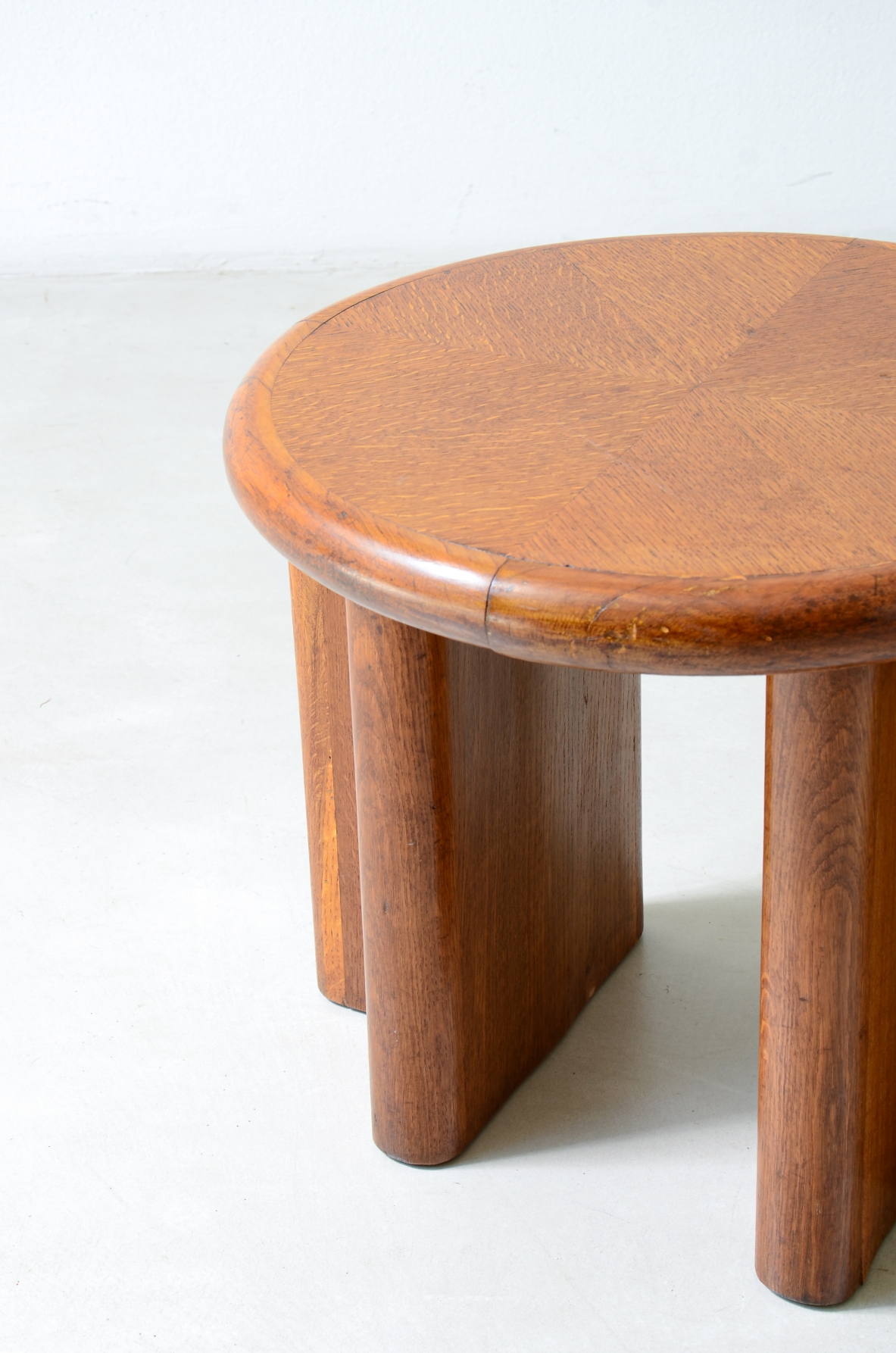Vittorio Valabrega Light wood coffee table. Turin, ca. 1940.