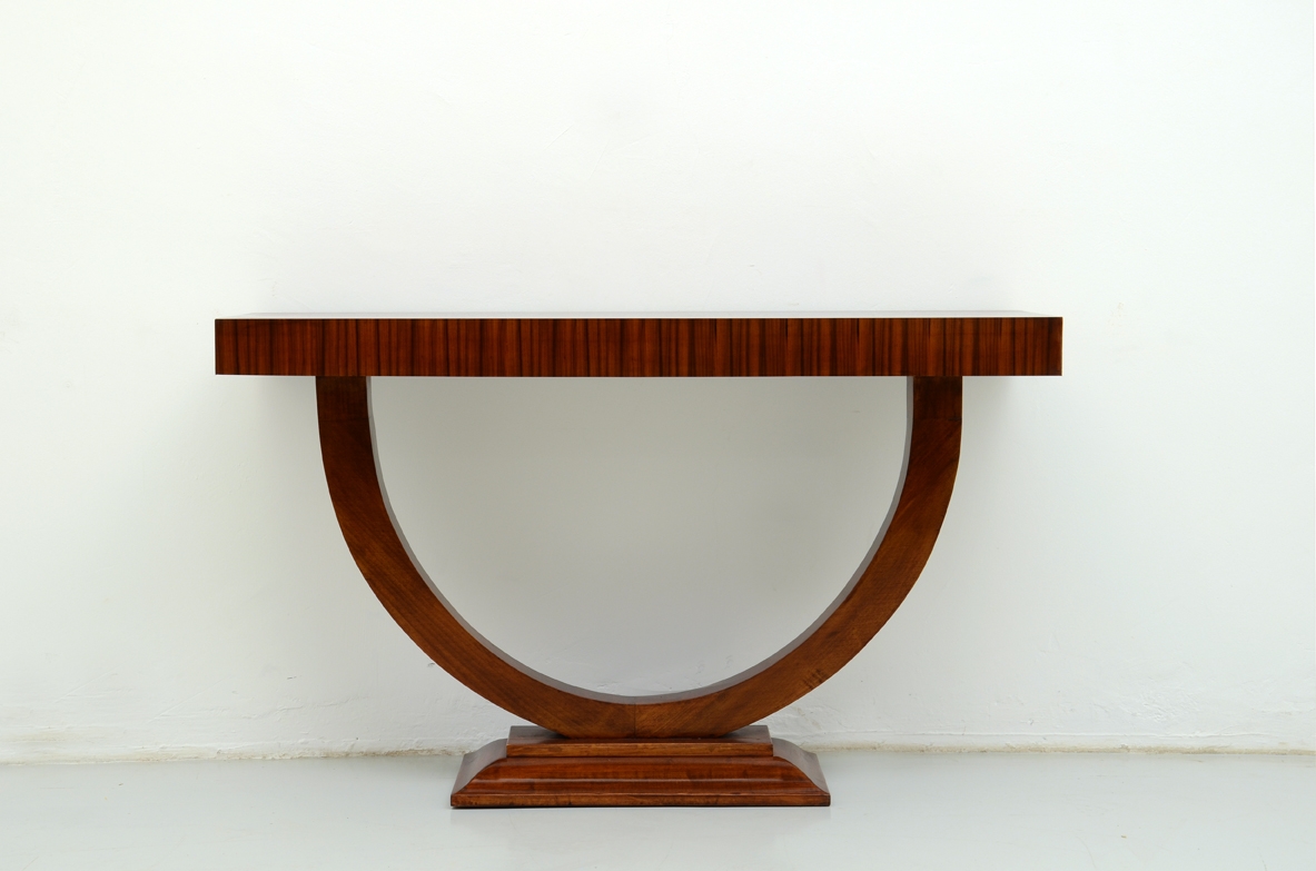 Console in palissandro anni 1930