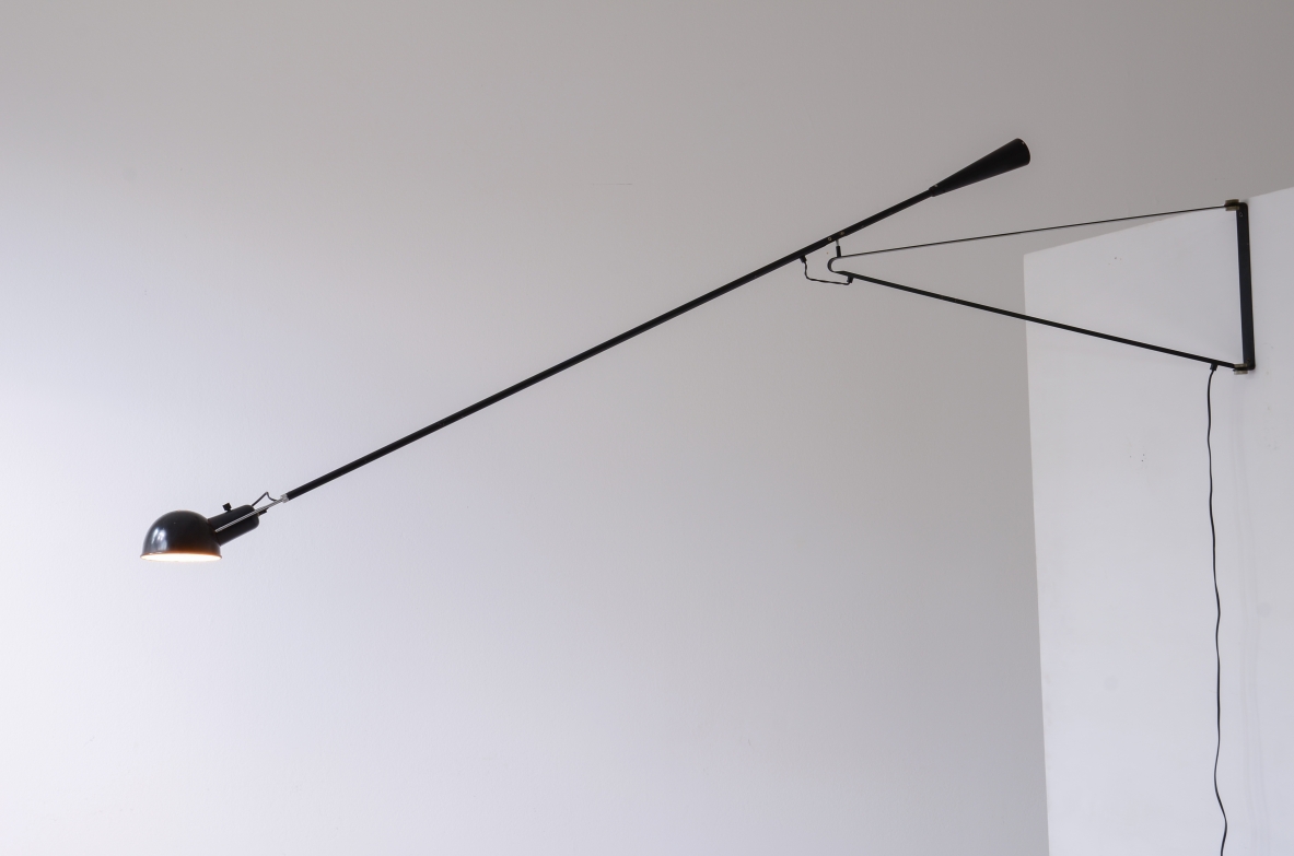 Paolo Rizzatto lampada snodabile originale anni 1960ca.