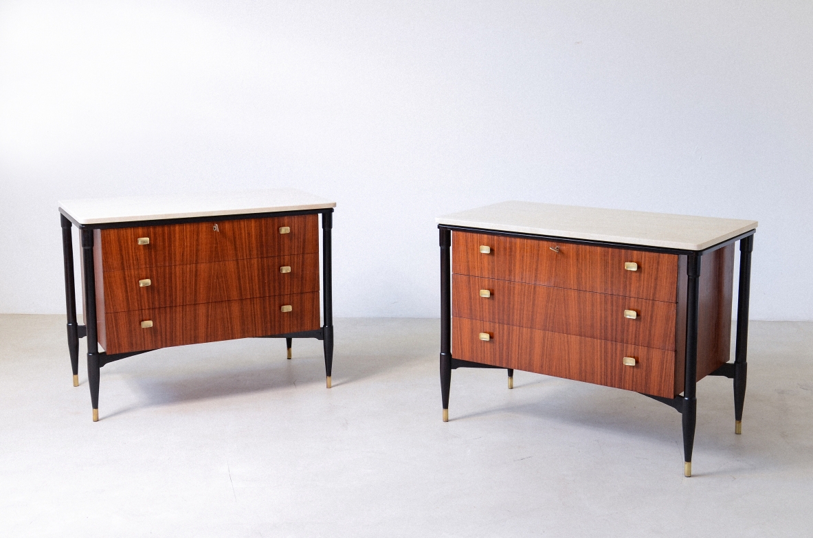mobili vintage, cassetti, anni 50